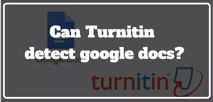 turnitin detect google docs