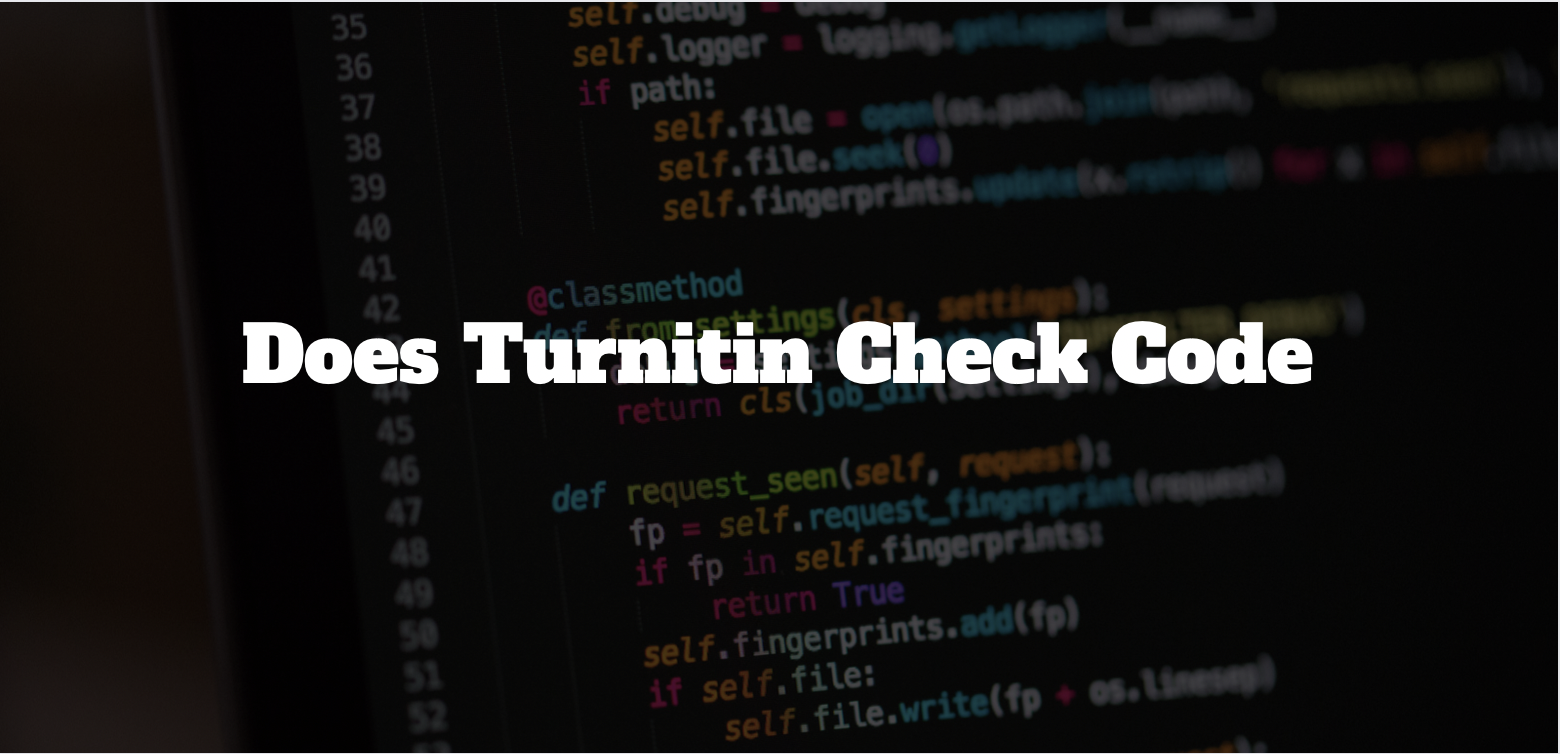 can turnitin detect copied code