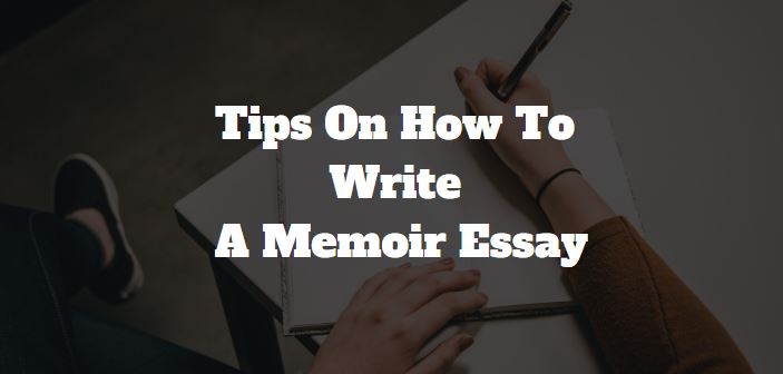 write memoir essay