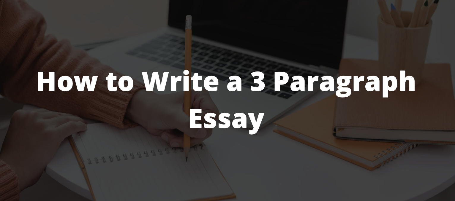 write a 3 paragraph essay