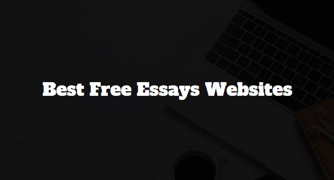 free essay website