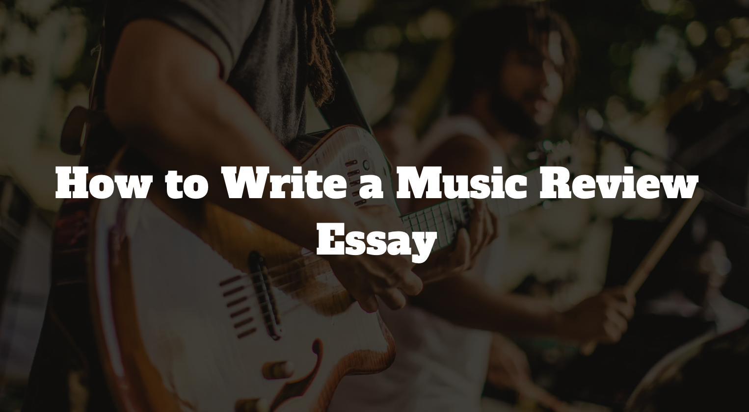 write song review essay