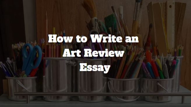 write art review paper